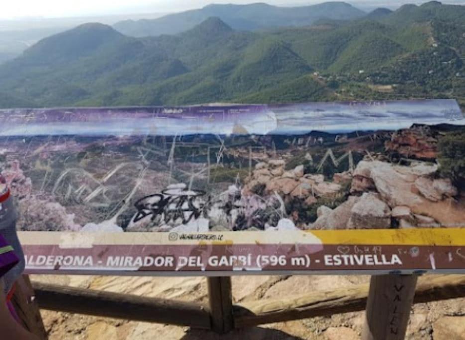 Апартаменти Piso Sierra Calderona A 15 Minutos Del Mar Estivella Екстер'єр фото